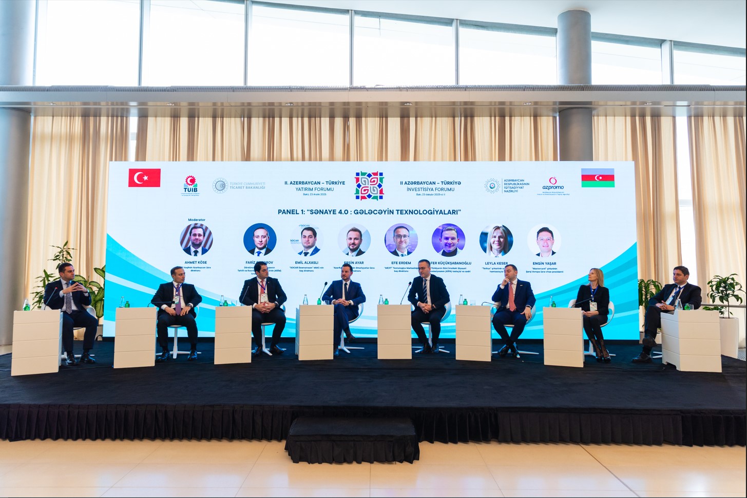 Bakıda 2-ci Azərbaycan–Türkiyə İnvestisiya Forumu keçirilib